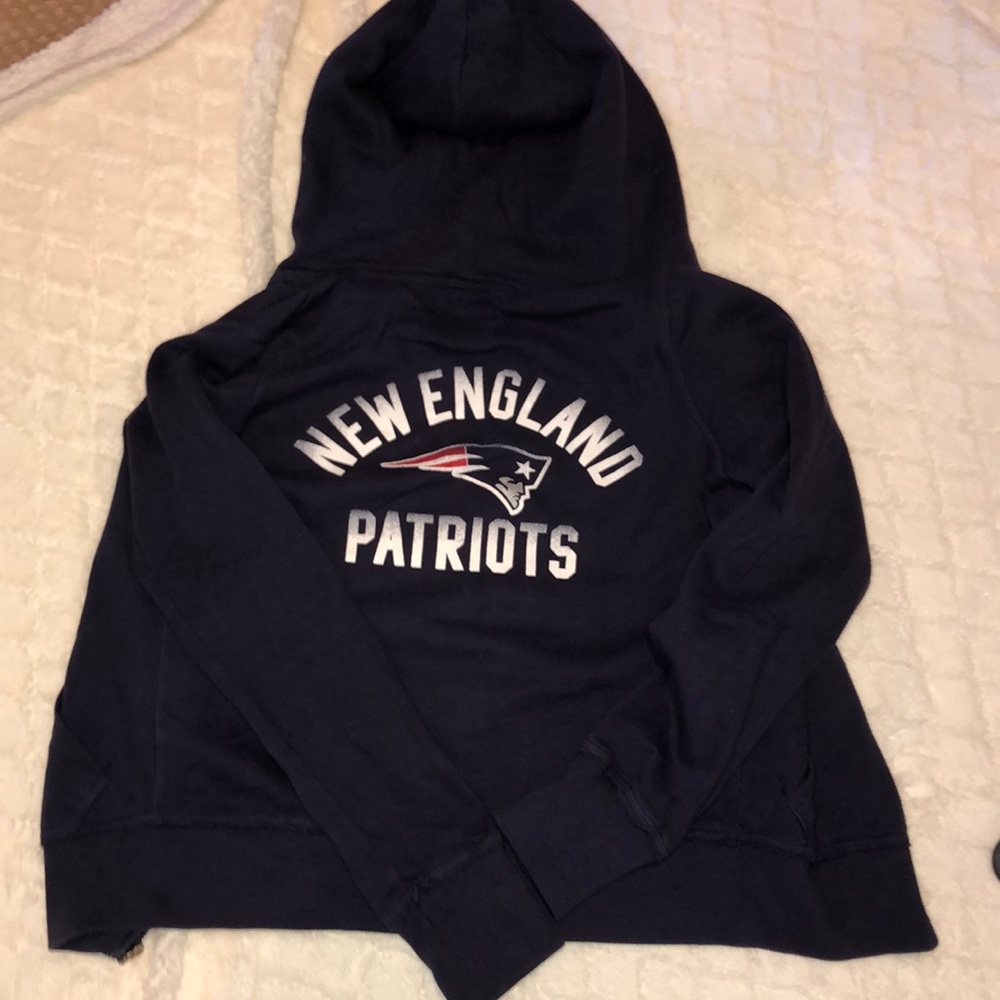New England Patriots zip up hoodie